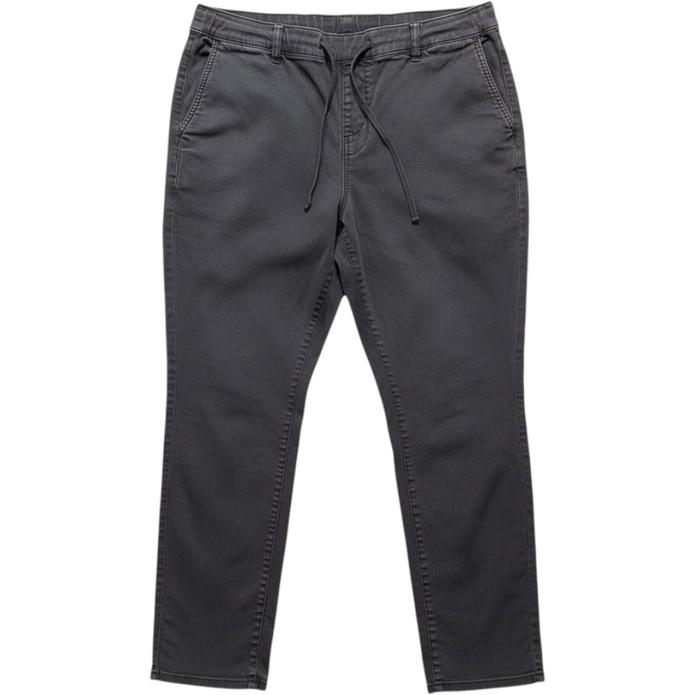 Torrid Feel The Fit Gray Drawstring Jogger Chino Pants Plus Size 3R Stretch